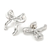 Non-Tarnish Ion Plating(IP) 304 Stainless Steel Stud Earrings for Women EJEW-A111-01P-1