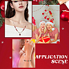 DIY Christmas Beads Jewelry Making Finding Kit EGLA-SC0001-28-5