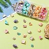 125G 5 Colors Natural Shell Bead Strands BSHE-FS0001-06A-7