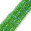 Electroplate Glass Beads Strands X1-EGLA-A034-T6mm-L08-1