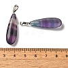 Natural Colorful Fluorit Pendants G-Q192-07P-05-3