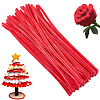 100Pcs DIY Plush Sticks FIND-SP0004-72C-1