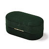 Rectangle Velvet Couple Rings Box CON-P013-A01-B-4