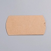 Kraft Paper Pillow Candy Box CON-WH0070-97A-02-2