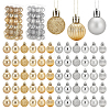 2 Sets 2 Colors Plastic Ball Hanging Pendant Decorations DIY-GA0005-40A-1