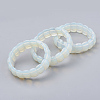 Opalite Beaded Stretch Bracelets BJEW-S137-23-2