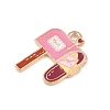 Valentine's Day Alloy Enamel Pendants ENAM-I084-01KCG-32-2
