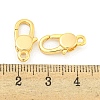 Brass Lobster Claw Clasps KK-K382-05G-3