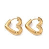 304 Stainless Steel Hoop Earrings SA-CBA46AF-26G-02-4