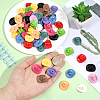 60Pcs 12 Colors Opaque Acrylic Beads OACR-PA0001-64-3