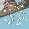 Stainless Steel Tiny Cross Charms STAS-Q168-07-6