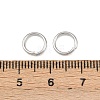 Tarnish Resistant 304 Stainless Steel Open Jump Rings X-STAS-E067-07-8mm-3
