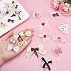 24Pcs 12 Styles Polyester Iron on Sew on Patches DIY-PH0038-32-4