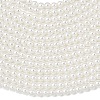 Eco-Friendly Dyed Glass Pearl Round Beads Strands HY-A002-3mm-RB001-3