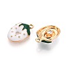 Alloy Enamel Charms PALLOY-T092-34G-02-2