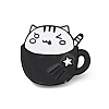 Coffee Cup Cat Enamel Pin JEWB-H009-01EB-09-1