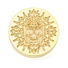 Halloween Series Wax Seal Brass Stamp Heads AJEW-M039-01L-2