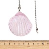 Glass Charms Ceiling Fan Pull Chain Extenders HJEW-H064-01B-P-4
