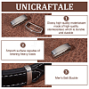 Unicraftale 10Pcs Alloy Waist Belt Keeper Rings FIND-UN0002-98P-5