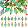 20Pcs 4 Styles Glass Ice Cream Pendants PALLOY-TAC0242-02-2