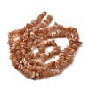 Natural Sunstone Chip Beads Strands G-E271-87-5
