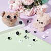 60Pcs 5 Styles Plastic Craft Doll Eye DIY-PH0030-10-4