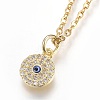 304 Stainless Steel Pendant Necklaces NJEW-O108-15-2