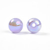 Electroplate Pearlized Glass Pearl Beads EGLA-T021-14C-06-2