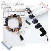 26Pcs 5 Styles Silicone Focal Beads SIL-AR0001-19-6