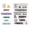 Custom PVC Plastic Clear Stamps DIY-WH0448-0245-1