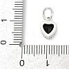 Brass Micro Pave Cubic Zirconia Pendants LS-KK-H204-01S-04-3