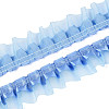2-Layer Pleated Satin Organza Ribbons PJ-TAC0004-02D-2