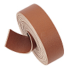 2.5M Double Face Litchi Pattern Imitation Leather Cord LC-WH0006-08B-1