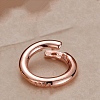925 Sterling Silver Twister Clasp STER-WH0008-84C-RG-1