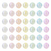 350Pcs 7 Colors Translucent Acrylic Beads TACR-TA0001-17-9