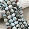 Natural Larimar Beads Strands GG-CBA19D6-A01-10mm-1