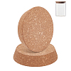 2Pcs Wood Cork Stopper FIND-BC0016-19-1
