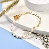 Natural Pearl Beaded Bracelets for Girl Women Gift BJEW-JB06821-2