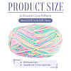 Polyester Fibers Knitting Yarn DIY-TADJ0002-005F-4