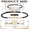 1Pc Adjustable Nylon Cord Bracelets for Women Men BJEW-LP0001-30A-2
