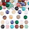 48Pcs 12 Styles Mixed Gemstone Beads G-DR0001-01-1