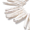 Natural Baroque Keshi Pearl Beads Strands PEAR-P064-02F-06C-4