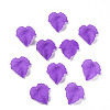 Autumn Theme Transparent Frosted Acrylic Pendants X-PAF002Y-8-2