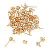 304 Stainless Steel Stud Earring Findings STAS-UN0015-57C-6