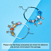 Handmade Lampwork European Large Hole Beads and Glass European Beads LPDL-TA0001-01S-11