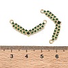 304 Stainless Steel Rhinestone Pendants STAS-K291-22-3