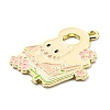 Zinc Alloy Enamel Pendants ENAM-Q502-01LG-02-3