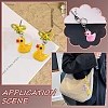 21Pcs 7 Colors Resin Pendant FIND-YW0005-40-6