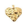 304 Stainless Steel Pendants STAS-C163-04B-G-1