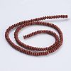Natural Red Jasper Beads Strands G-P354-05-4x2mm-2
